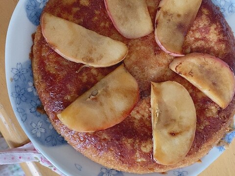 痩せた！【りんごのチーズケーキ風】